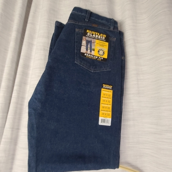 HP! ⭐️Rustler Classic jean straight leg NWT 38x32 - Picture 1 of 3